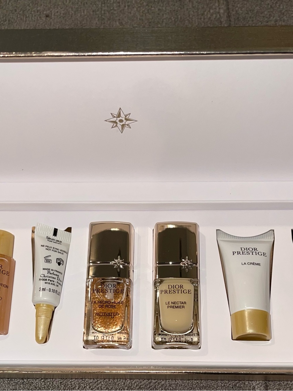 Christian Dior Prestige Deluxe Skincare Discovery Set 7 Pc NEW Luxury Gift